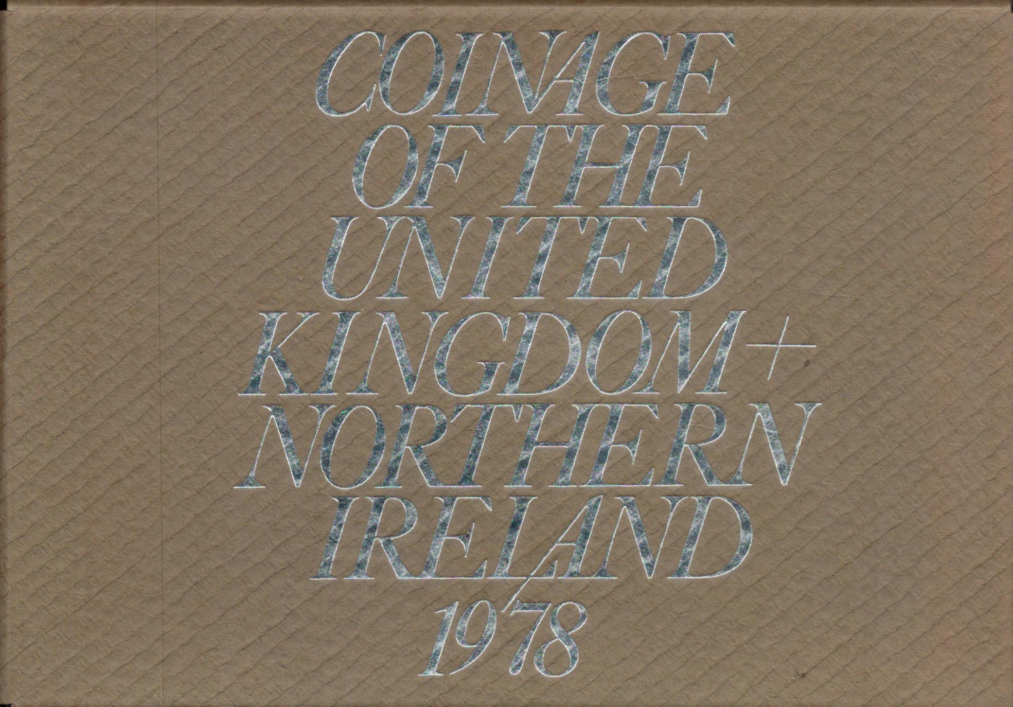 Coinage of Great Britain and Northern Ireland 1978 Proof Set in Display Case and Wallet from The