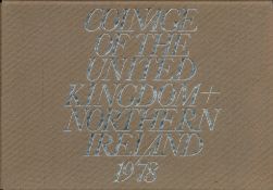 Coinage of Great Britain and Northern Ireland 1978 Proof Set in Display Case and Wallet from The