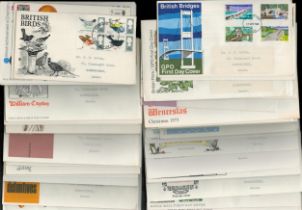 GB First Day Covers Collection approx 150 Includes British Explorers, British Trees, World Cup, High