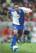 David Dunn signed 12x8 inch colour photo pictured in action for Blackburn Rovers. Good condition.