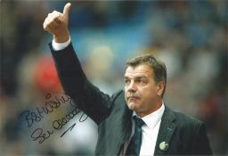 Sam Allardyce signed 12x8 inch colour photo. Good condition. All autographs come with a