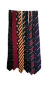 Cricket Collection of International and Club Ties, 9 ties including clubs West Indies Young
