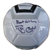 Ray Crawford signed Sondico full-size football. Good condition. All autographs come with a