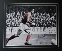 John Aston Manchester United Signed 10 X 12 Mount. Good condition. All autographs come with a