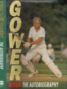 David Gower The Autobiography Second Edition 1992 Hardback Book Signed by David Gower on the Title