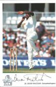 Devon Malcolm signed Classic cricket card photo. Good condition. All autographs come with a