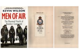 WW2 Men of the Air signed hardback book by Kevin Wilson, the Doomed Youth of Bomber Command.