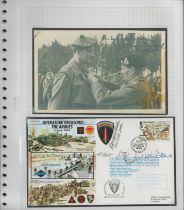 WW2 Normandy 1944 Flt Lt Ramsay Milne 440 Typhoon Sqn signed 50th ann Operation Overlord the