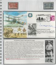 Viscount Montgomery (son of WW2 leader) signed 1997, Great War Arras and Vimy Ridge cover GW34.