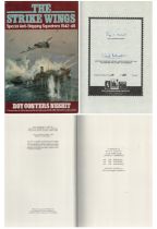 ACM Sir N Wheeler DFC DSO AFC and author Roy Conyers Nesbit signed hardback book the Strike Wings,