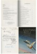 The Lightning Boys 2 multiple signed hard back book by Richard Pike. Signed by the author and 8