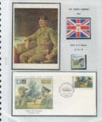 WW2 Desert Campaign collection of covers 2 x El Alamein, Operation Torch and Montgomery. One A4