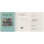 Aeroplane Affair 1988 hardback book signed by author John O Issacs to title page. First edition in