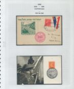 1942 Scarce Czechoslovakia WW2 Field Post Mail illustrated cover with rare Korpusu postmark and