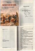 Whensoever 50 year RAF Mountain Rescue services 1943 -1993 by Frank Card. Signed to title page by