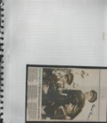 Edward Kenna VC WW2 Victoria Cross winner signed newspaper article with picture about sale of his