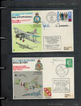 RAF Museum Blue official logoed cover album with over 20 covers from the squadron series, some