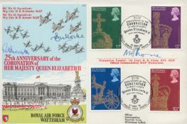 RAF Wattisham 1978 Coronation official Forces FDC with RARE BFPS1953 special postmark, Cat £60.
