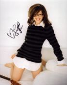 Lisa Loeb signed 10x8 inch colour photo. Good condition. All autographs come with a Certificate of
