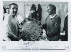 Dave MacKay Signed 16 x 12 Black and White Autograph Editions, Limited Edition Print. Good