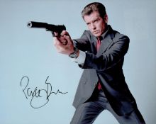 Pierce Brosnan signed 10x8 inch colour photo. Good condition. All autographs come with a Certificate