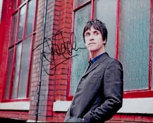 Johnny Marr signed 10x8 inch colour photo. Good condition. All autographs come with a Certificate of