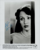 Jennifer Beals signed 10x8 inch Devil in a Blue dress black and white promo photo. Good condition.