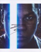 John Boyega signed Star Wars 10x8 inch colour photo. Good condition. All autographs come with a