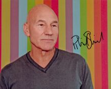 Patrick Stewart signed 10x8 inch colour photo. Good condition. All autographs come with a