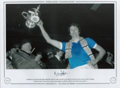 Mike Doyle Signed 16 x 12 Colourised Autograph Editions, Limited Edition Print. Good condition.