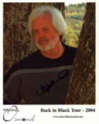 Merrill Osmond signed 10x8 inch colour promo photo. Good condition. All autographs come with a