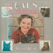 Beryl Reid Signed hardback book titled The Cats Whiskers, signature on the first inside page. 128
