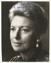 Deborah Kerr signed 10x8inch black and white photo. Good condition. All autographs come with a