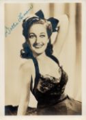 Dottie Lamour signed 7x5inch vintage photo. Good condition. All autographs come with a Certificate