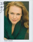 Erin Cottrell signed 10x8inch colour photo. Dedicated. Good condition. All autographs come with a