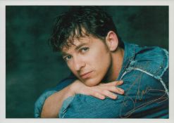 Shane Richie signed in gold pen colour photo 6x4.25 Inch. Is an English actor, comedian,