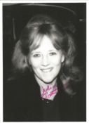 Julia Foster signed 7x5inch black and white photo. Good condition. All autographs come with a