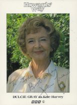 Dulcie Gray signed 5x4inch photo. Dedicated. Good condition. All autographs come with a