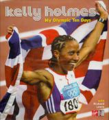 Kelly Holmes signed hardback titled My Olympic Ten Days signature on the inside page dedicated. 79