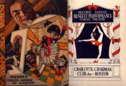 Vintage Theatre Programmes from USA and Russia. 3 programmes. Two are the same from Charlotte