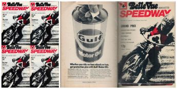 Sport Speedway. Belle Vue Speedway (Manchester) Official Home Programmes Collection of 32 from 1976,