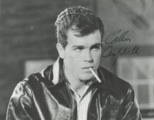 Colin Campbell (1937-2018), English actor. A signed 10x8 photo from the film The Leather Boys, in