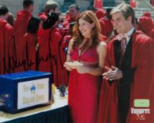 Annelise Van Der Pol signed 10x8 colour photo from Vampires Suck. Good condition. All autographs