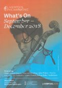 Musician Sheku Kanneh-Mason signed brochure cover. Good condition. All autographs come with a