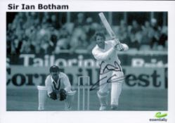 Ian Botham signed 8x6 inch black and white promo photo. Good condition. All autographs come with a