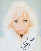Debbie McGee Signed 10x8 inch Colour Photo. Good condition. All autographs come with a Certificate