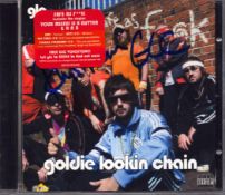 Goldie Lookin Chain Signed CD. Good condition. All autographs come with a Certificate of