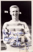 Billy McNeill, Celtic footballer and manager. A vintage signed 5.5x3.5 photo. McNeill captained