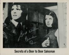 Brendan Price, a signed Secrets of a Door to Door Salesman(1973) film photo. A British theatre,