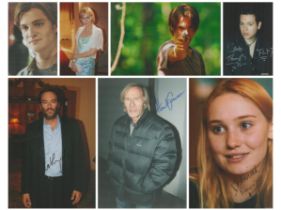 TV FILM of 7 x Collection. Gesine Cukrowski signed colour photo. Thomas Dekker signed colour